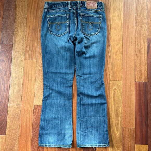 Lucky Brand Lola Boot Short Inseam Medium Washed Denim Jeans - Picture 2 of 9